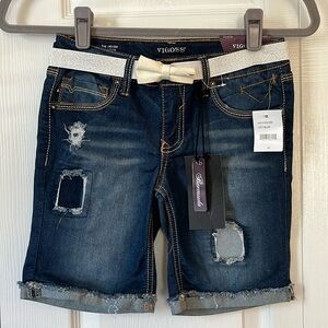 Girls bermuda Jean short